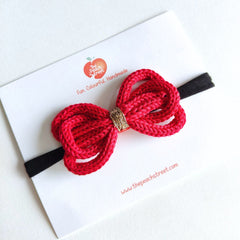 Pretzel Bow Headband