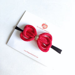 Pretzel Bow Headband
