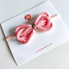Pretzel Bow Headband