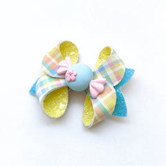 Blue Hard Candy Bow