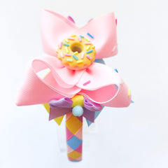 Doughnut Boutique Bow Hairband