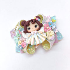 Whimsical Marshmallow Fairy Bow