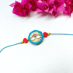 Rainbow Mandala Rakhi