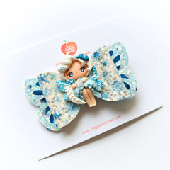 The Frosted Fairy Elsa Bow