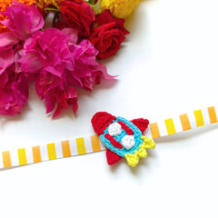 Rocket Crochet Rakhi 🚀