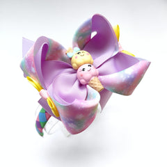 Double Scoop Ice-Cream Boutique Bow Hairband