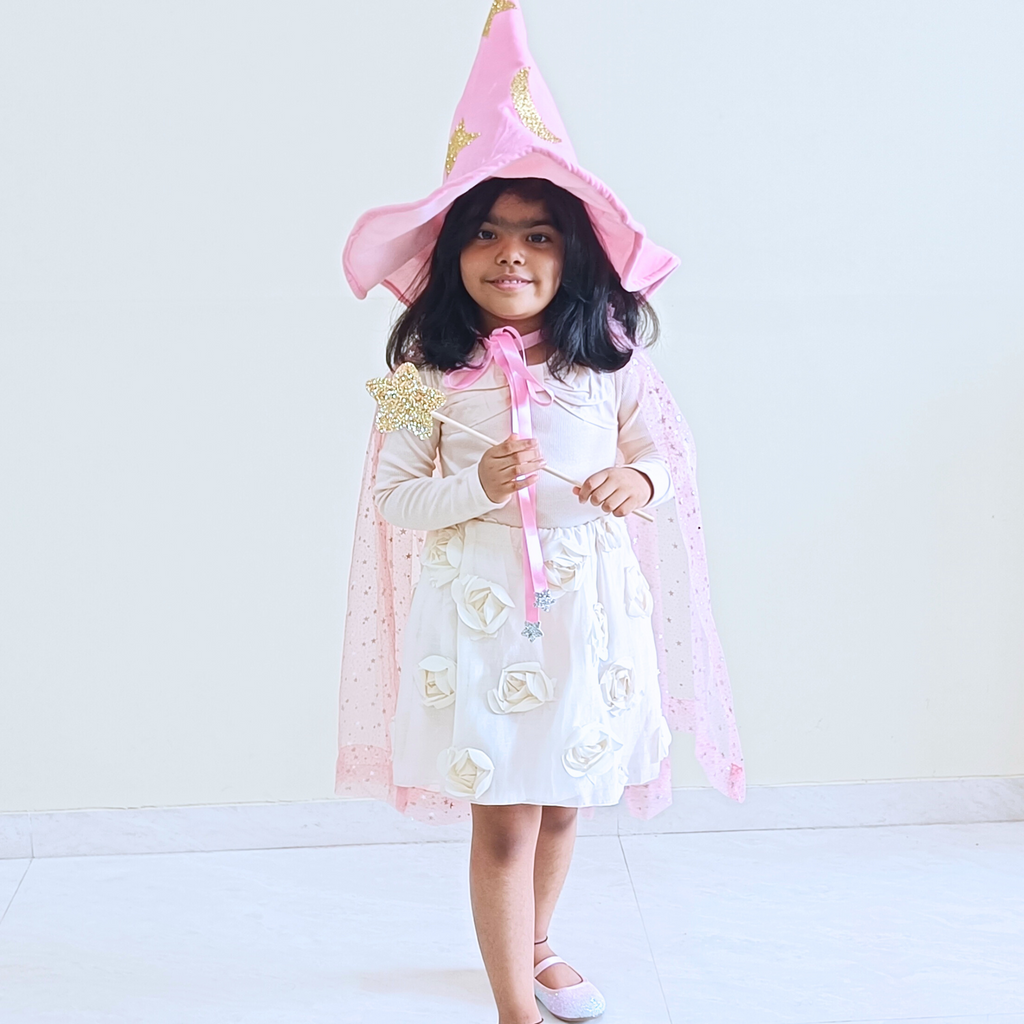 Wizard Cape, Hat & Wand Set – The Peach Street