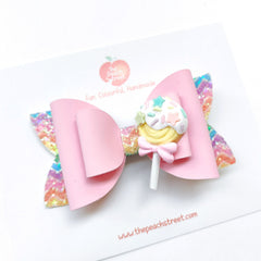 Rainbow Candy Bow