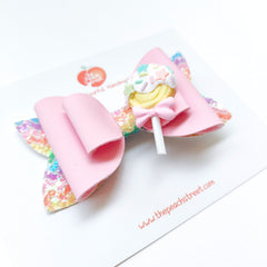 Rainbow Candy Bow