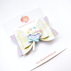 Marshmallow Candy Bow