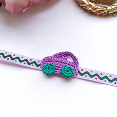 Car Rakhi- Purple