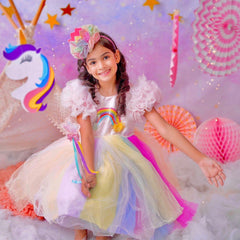 Fairy Princess Wand & Crown- Colours of the Unicorn