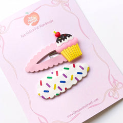 Cherry Pop Snap Clip Set ⭐️