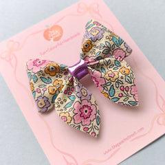 🌸 Cottage Bloom Bow