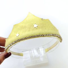 Everyday Princess Crown Hairband- Lemon