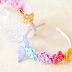 Flower And Butterfly Hairband