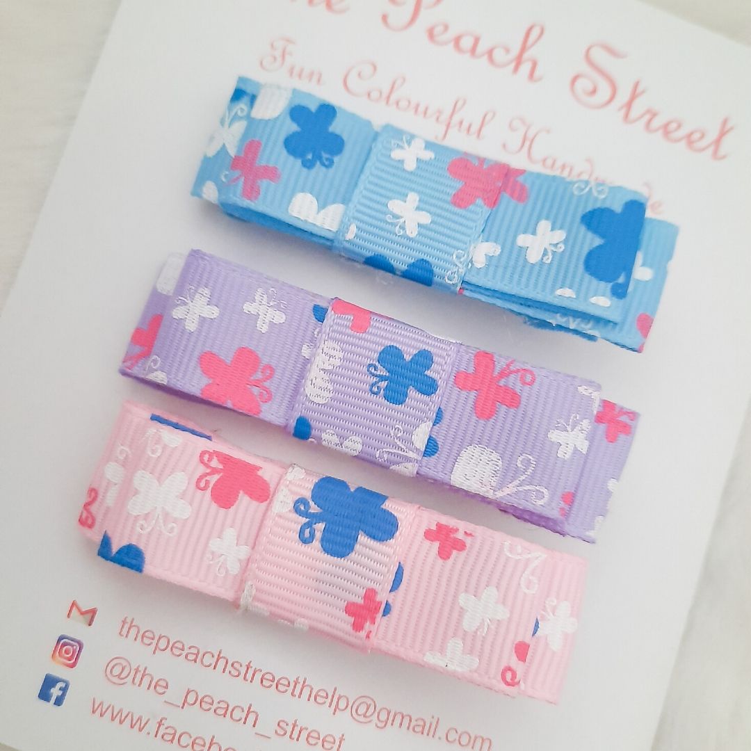 Printed Clips - Set of 3