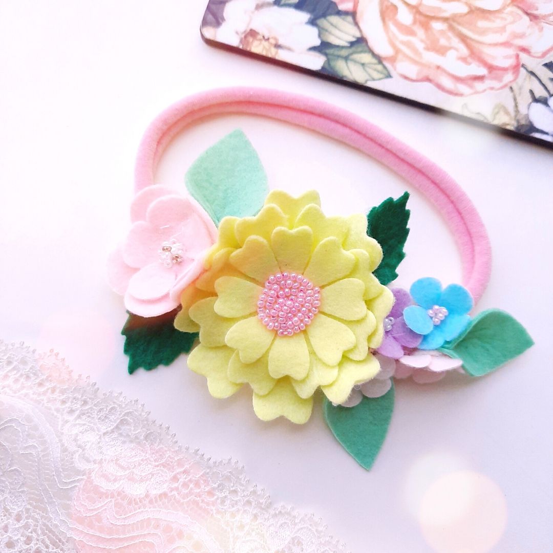 Felt Bloom Headband