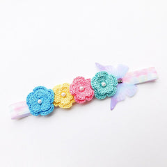 Flower And Butterfly Headband