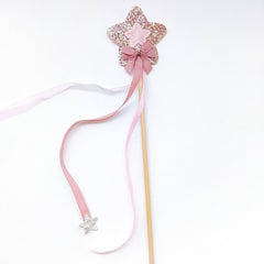 Magical Sparkly Cape/Wand/Crown- Dark Mauve