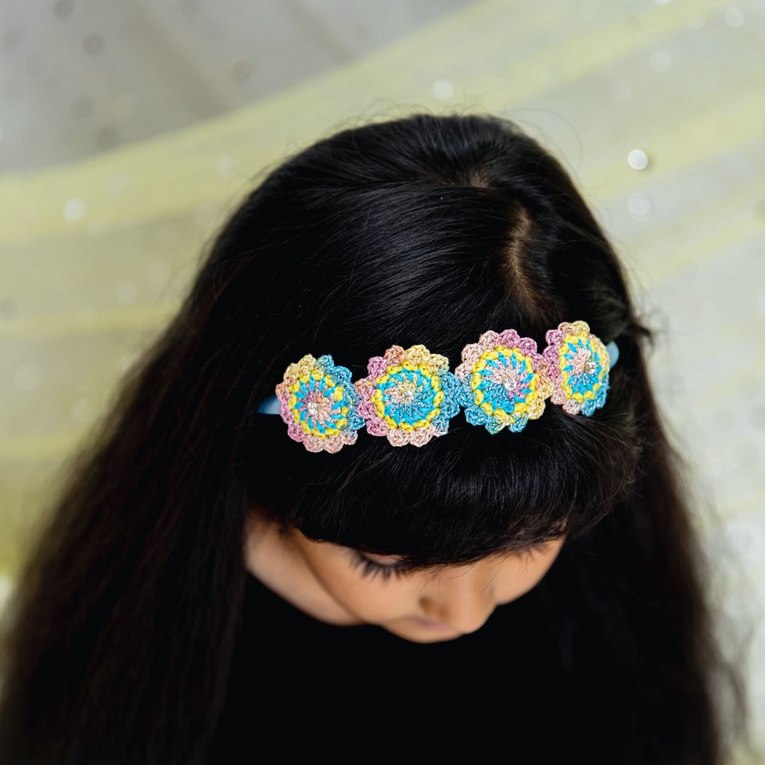 Crocheted Festive Hairbands