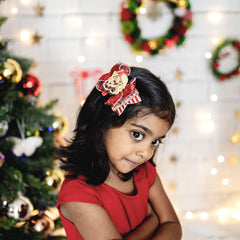 Gingerbread Girl Bow