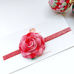 Red Rose Headband
