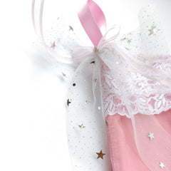 Pink Velvet Christmas Stockings