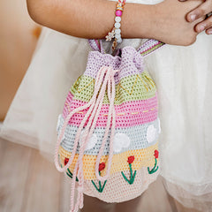 Rainbow Bucket Bag