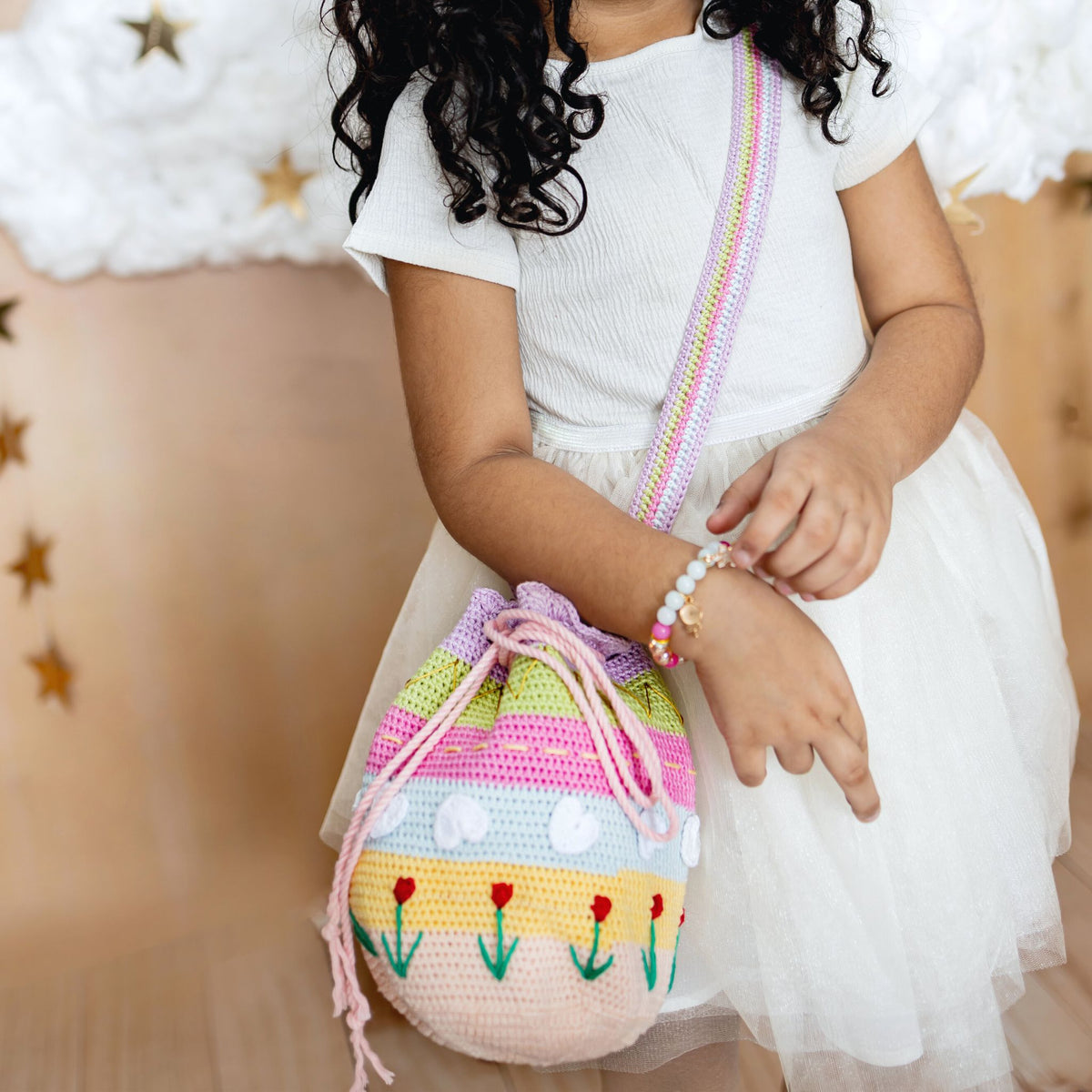 Rainbow Bucket Bag