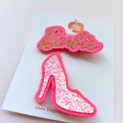 Limited Edition Barbie Hair Clips