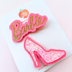 Limited Edition Barbie Hair Clips