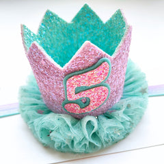 Birthday Crown-Colours of Mermaid